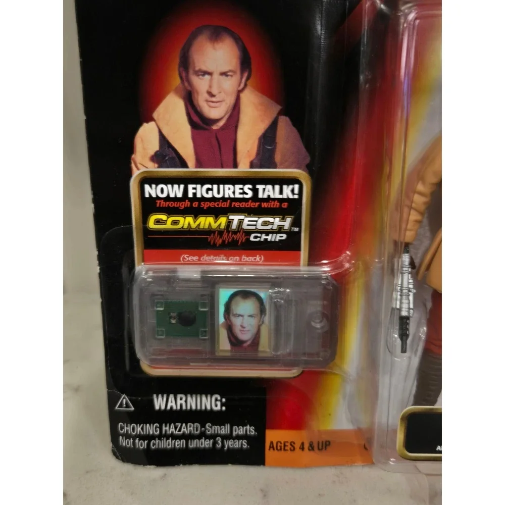 Star Wars Episode I Ric Olie Action Figure Hasbro 1998 CommTech Chip 84109